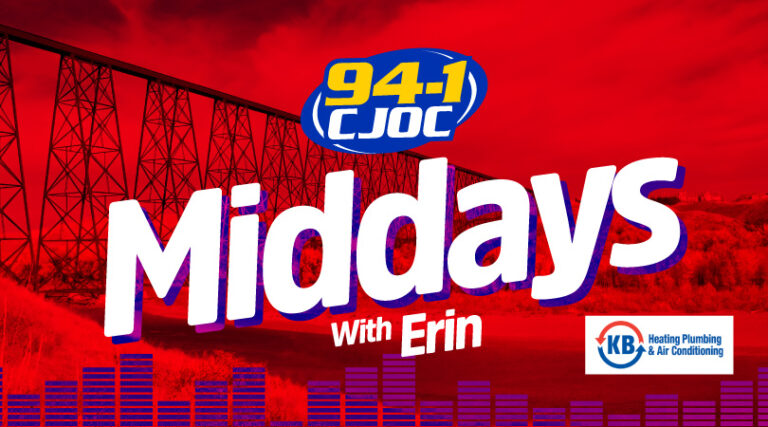 94.1 CJOC Middays with Erin Lucas