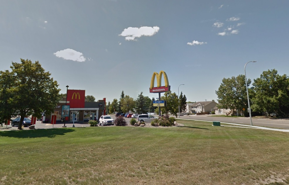 McDonald's on Mayor Magrath Drive North. Photo credit to Google Maps.