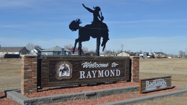 Town of Raymond sign. (File photo: My Lethbridge Now)