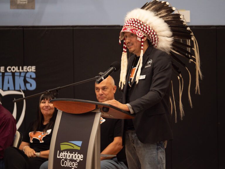 Lethbridge College adds Indigenous art to gym