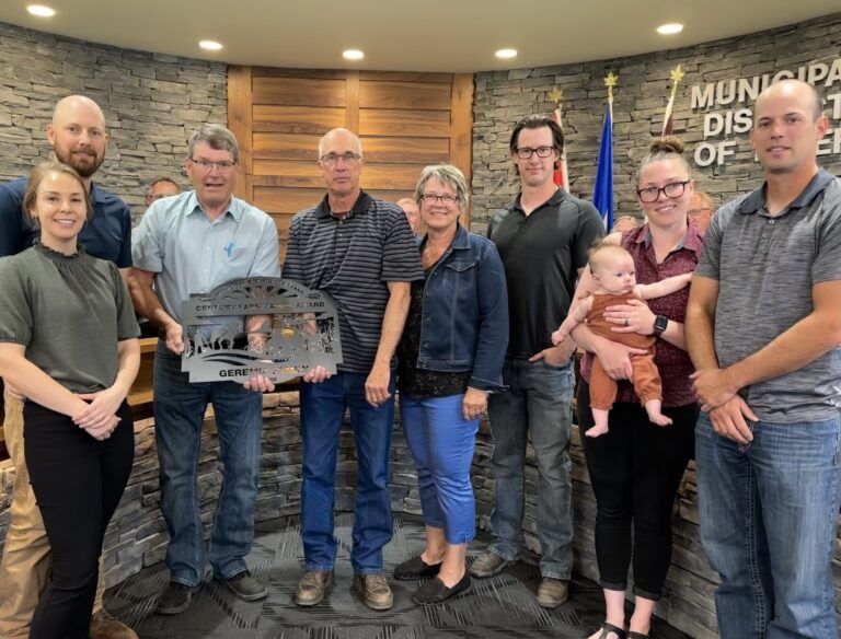 Taber family receives Century Farm Family recognition