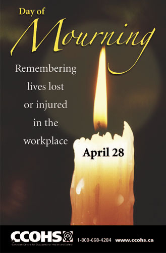 National Day of Mourning reminds us to ‘keep each other safe in the workplace’