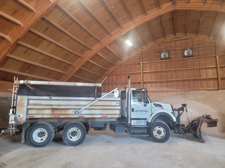 The City of Lethbridge has introduced a new Snow Route Windrow Assistance Service Pilot for the 2024/2025 winter season. (Photo by Stan Ashbee)