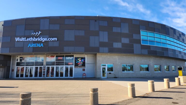 The VisitLethbridge.com Arena, seen on October 23, 2024. (File photo: J. Goulet, My Lethbridge Now)