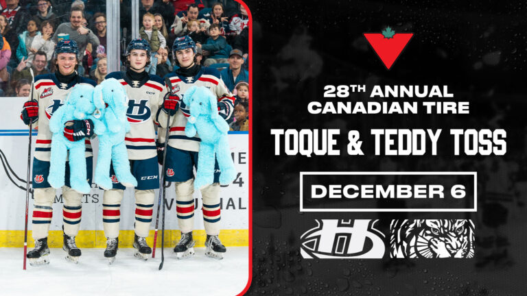 Lethbridge Hurricanes’ annual Toque and Teddy Toss hits the ice Dec. 6