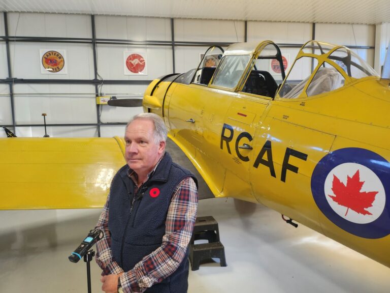 Local pilot to soar southern Alberta skies for Remembrance Day ceremonies