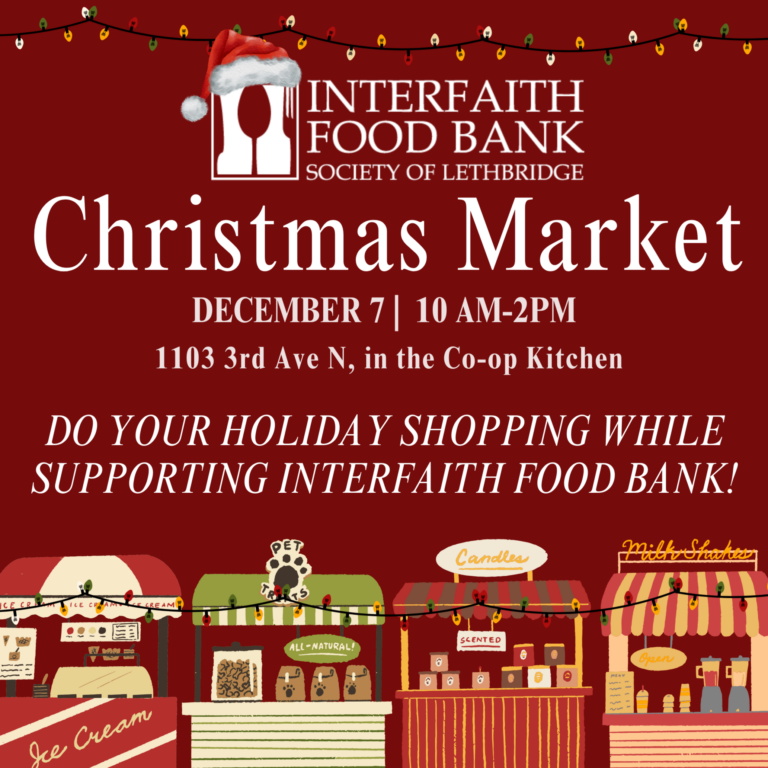 Interfaith’s Christmas Market and additional holiday hours in December