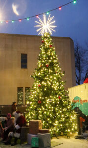 3rd Annual Downtown Lethbridge BRZ Christmas Tree lighting