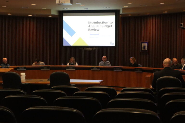 2024 Budget Review in Lethbridge City Council Chambers (Photo from mylethbridgenow.com staff)