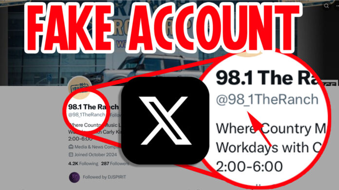 Vista Radio Lethbridge is advising of a fake social media account operating under the 98.1 The Ranch FM name. (Photo: Vista Radio)