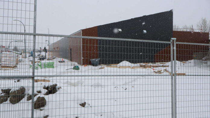 Lethbridge Shelter Expansion construction (Photo mylethbridgenow.com staff)