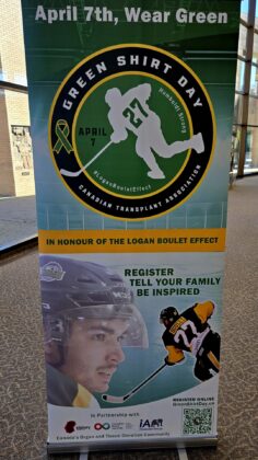 Green Shirt Day celebrates the legacy of Lethbridge's Logan Boulet and aims to start conversations about organ donation. (Photo: J. Goulet, My Lethbridge Now)