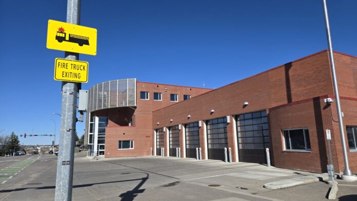 File photo of Fire Station #1 in downtown Lethbridge, seen on April 14, 2025. (Photo: J. Goulet, My Lethbridge Now)