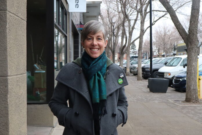 Lethbridge Green Party Candidate Amber Murray (Photo mylethbridgenow.com staff)