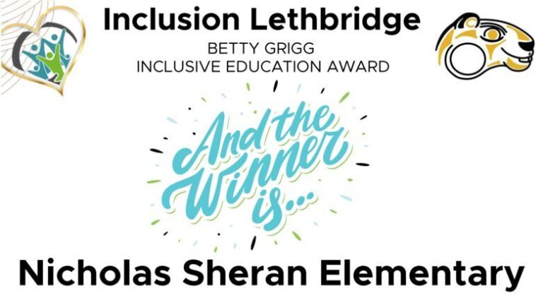 Nicholas Sheran Elementary School awarded Inclusive Education award