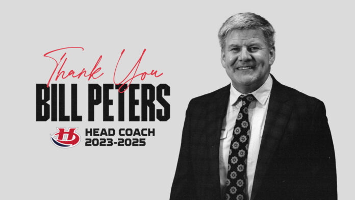 Bill Peters will not be returning as head coach of the Lethbridge Hurricanes for the 2025-26 season. (Photo: Lethbridge Hurricanes, Western Hockey League)