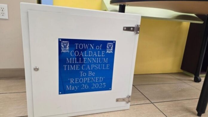 As part of the Coaldale Public Library's 80th anniversary, a time capsule will be opened. (Photo supplied by Town of Coaldale)