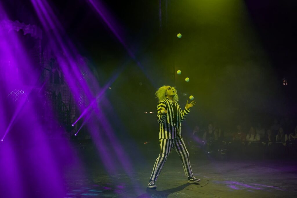 The legendary Beetlejuice is a part of the show for 2025, showcasing his juggling skills. (Photo: Liv Yeg Adventures)