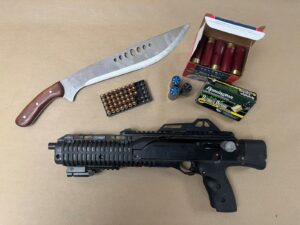 Items seized by the Lethbridge Police Service. (Photo supplied by the LPS)