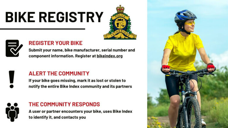 Bike thieves beware: Lethbridge Police offer crime prevention tips