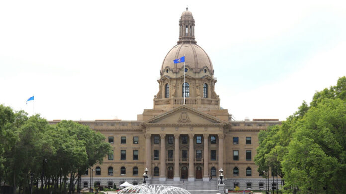 The Alberta legislature building in Edmonton. | John K. White photo
