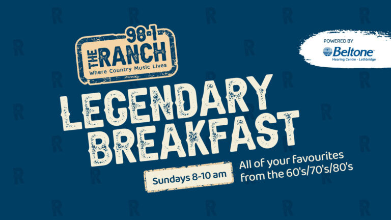 98.1 The Ranch - Legendary Breakfast show banner