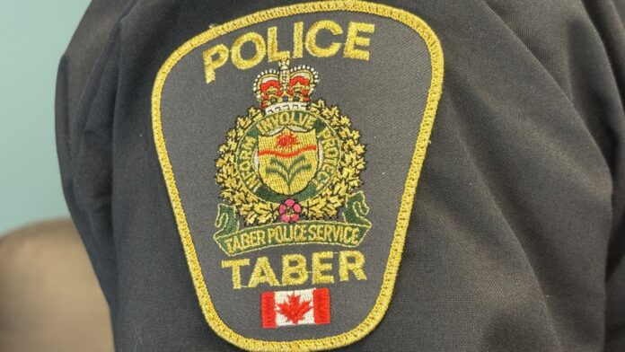Taber Police Service Patch (mylethbridgenow.com file photo)