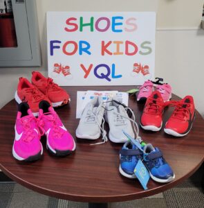 Shoes For Kids YQL has partnered with the Lethbridge Police Service.