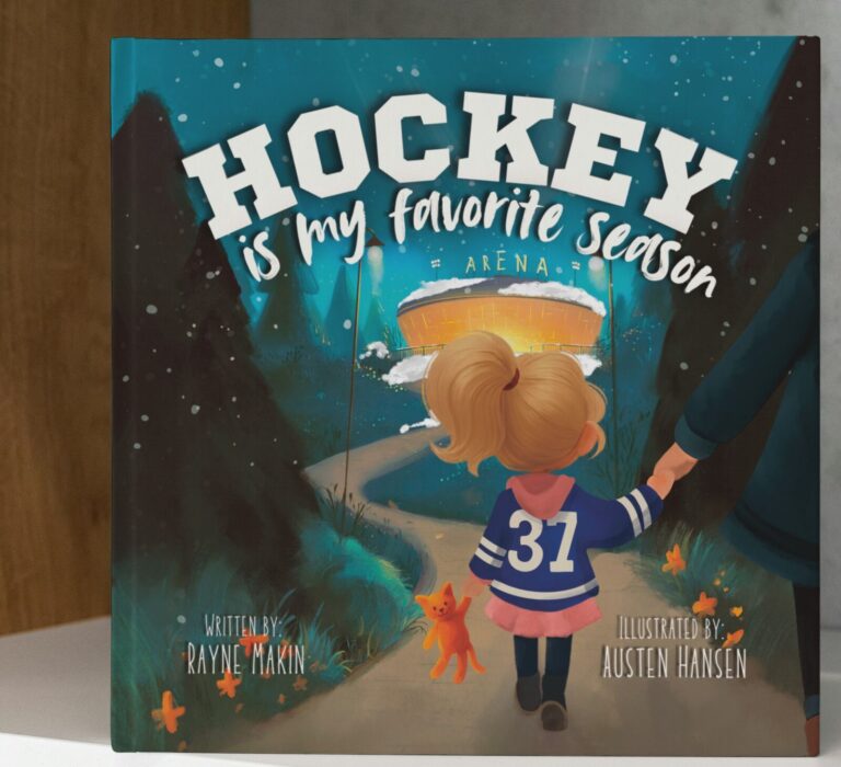 For the love of hockey: Local author inspires young girls with new book