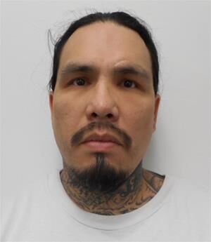 41-year-old Cody Blue Favel wanted on a Canada-wide warrant (Photo supplied by Lethbridge Police)