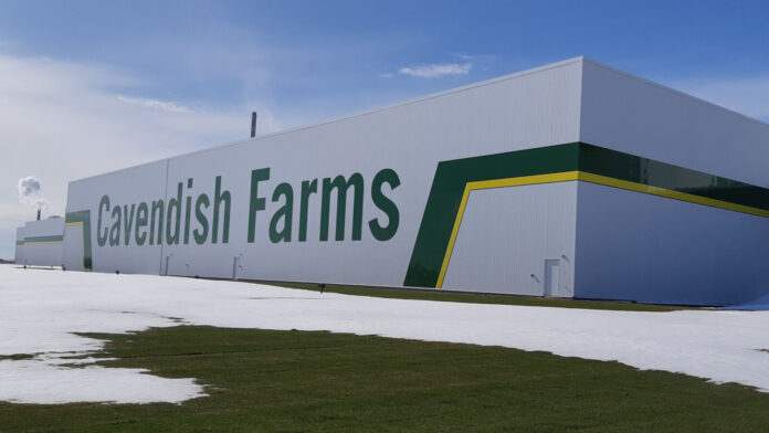 File photo of the Cavendish Farms plant in Lethbridge. (Photo: MyLethbridgeNow, Vista Radio)